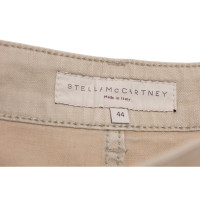 Stella McCartney Jeans aus Baumwolle in Beige