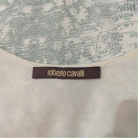 Roberto Cavalli Kleid aus Viskose in Grün