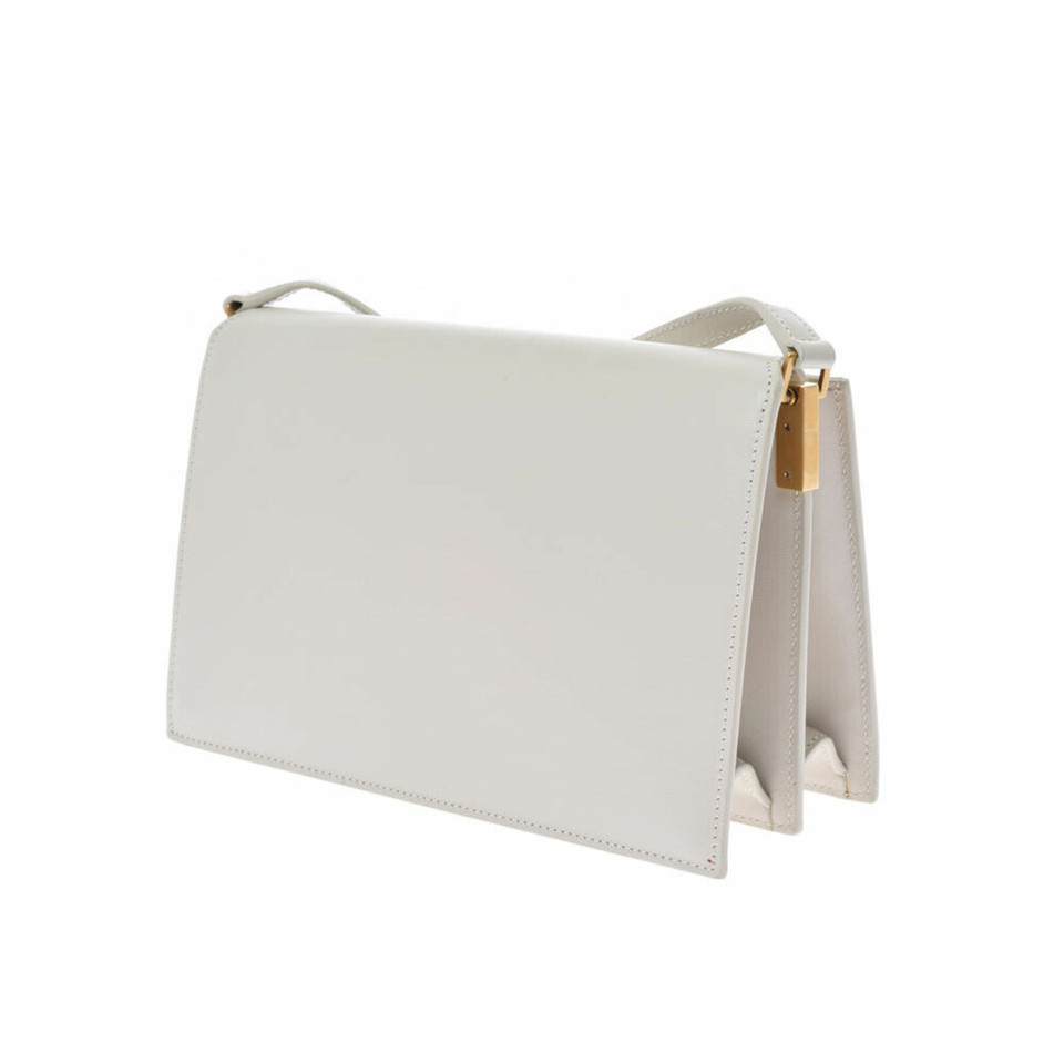Saint Laurent Handtasche in Weiß