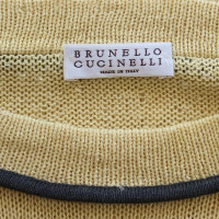 Brunello Cucinelli Pull en lin / soie