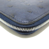 Hermès Azap Classique Wallet in Blau