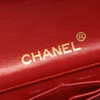 Chanel Flap Bag aus Canvas in Braun