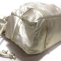 Loewe Tote Bag aus Lackleder in Gold