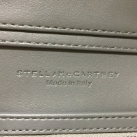 Stella McCartney Täschchen/Portemonnaie aus Leder in Grau