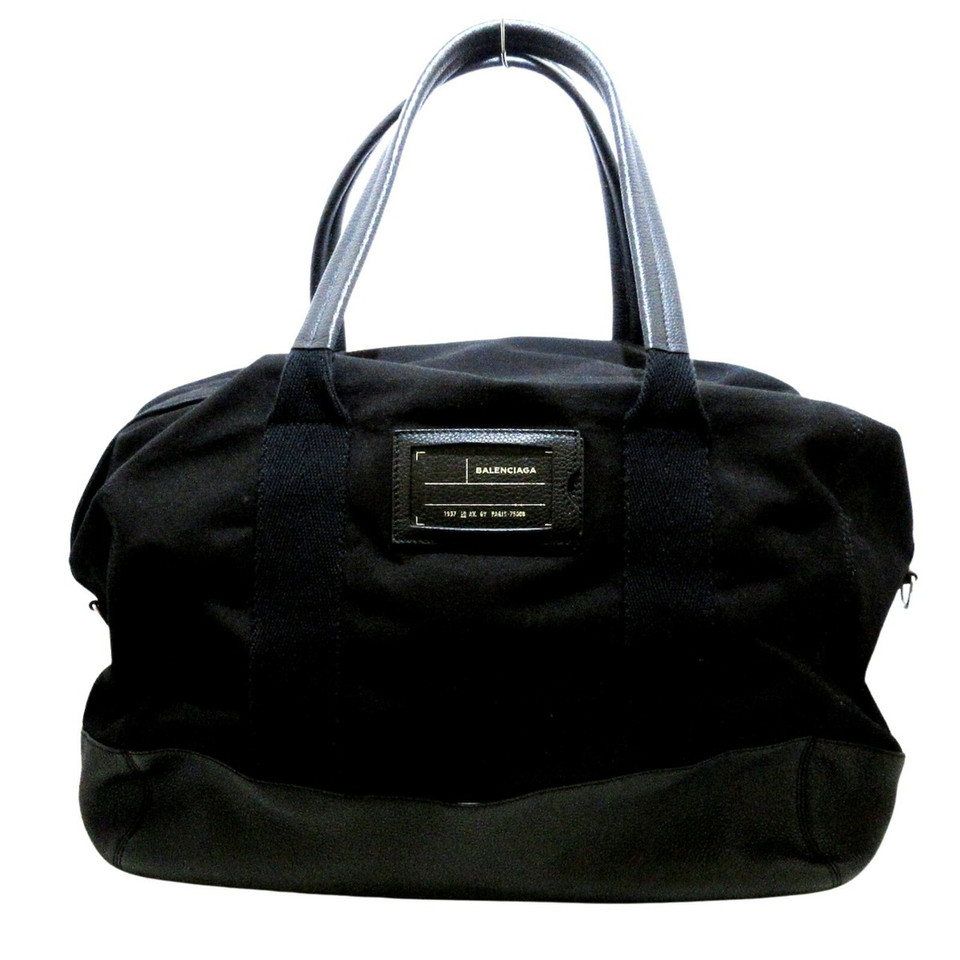 Balenciaga Reisetasche aus Leder in Schwarz