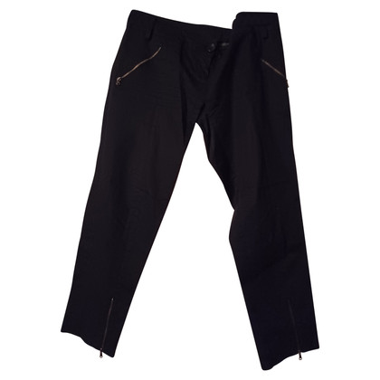 Patrizia Pepe Trousers Cotton in Black