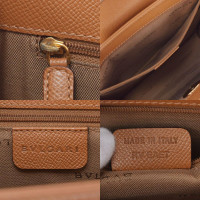 Bulgari Handbag Leather in Brown