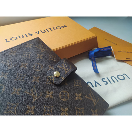 Louis Vuitton Agenda en Toile en Marron