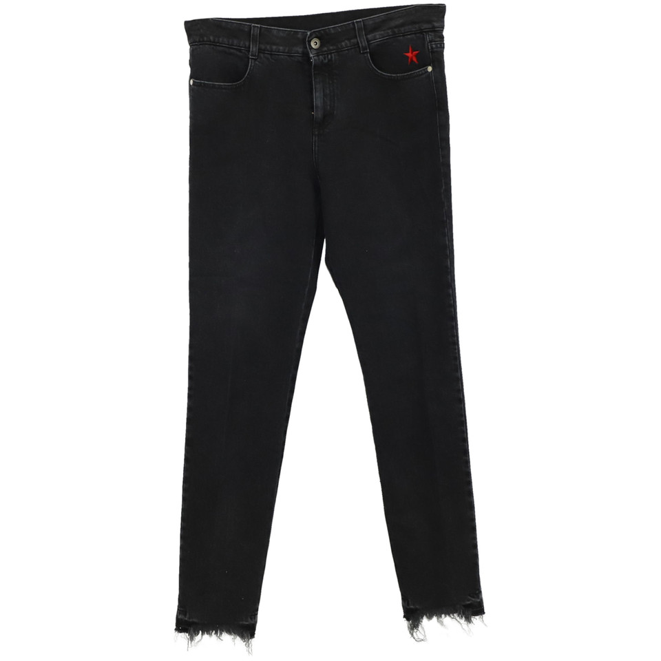 Stella McCartney Jeans aus Baumwolle in Schwarz