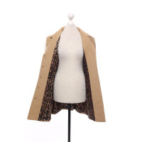 Dolce & Gabbana Giacca/Cappotto in Lana in Beige