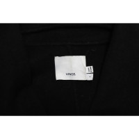 Vince Jacke/Mantel aus Wolle in Schwarz
