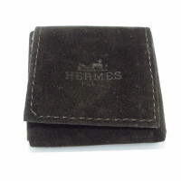 Hermès Kette aus Leder in Schwarz