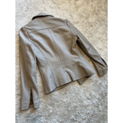 Reiss Jacket/Coat Leather in Beige