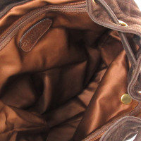 Chanel Rucksack aus Wildleder in Braun