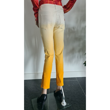 Stella McCartney Jeans aus Baumwolle in Creme