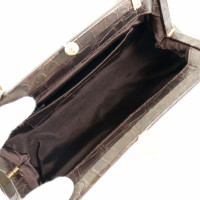 Bally Handtasche aus Leder in Braun