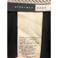 Sportmax Trousers Cotton in Black