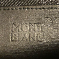 Mont Blanc Umhängetasche aus Leder in Schwarz