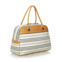 Burberry Handbag Canvas in White