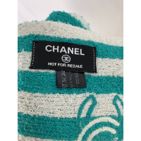 Chanel Schal/Tuch aus Baumwolle in Grün