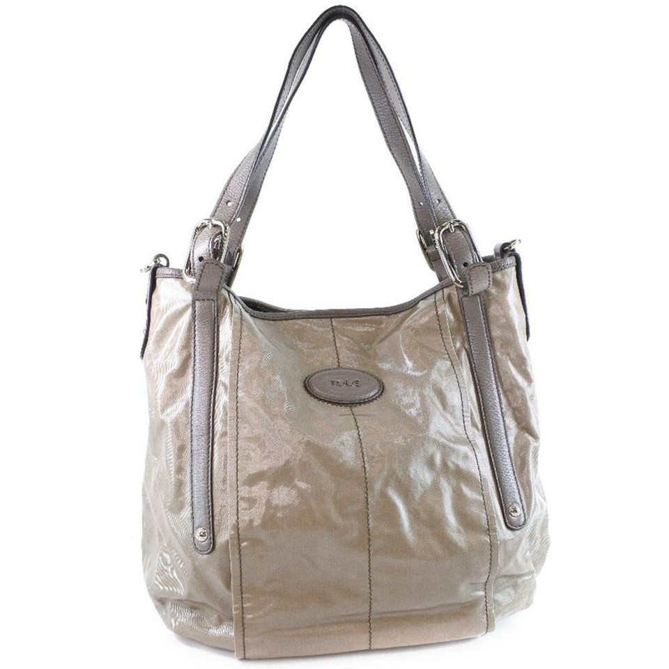 Tod's Handbag Patent leather in Brown