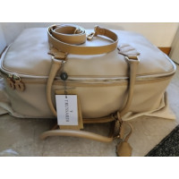 Trussardi Travel bag Leather in Cream