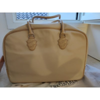 Trussardi Travel bag Leather in Cream