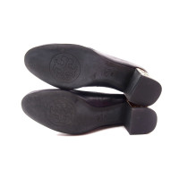 Tory Burch Slippers/Ballerinas Leather in Blue