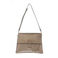 Chloé Faye Bag Leather in Taupe