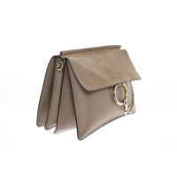 Chloé Faye Bag Leather in Taupe