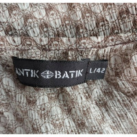 Antik Batik Top Silk in Beige