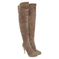 Gianvito Rossi Boots Leather in Taupe