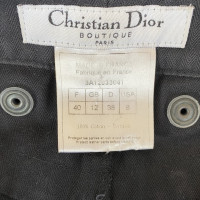 Christian Dior Rock aus Baumwolle in Schwarz