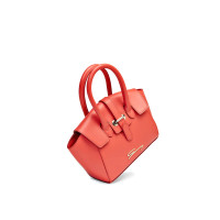 Genny Tote bag Leather in Red