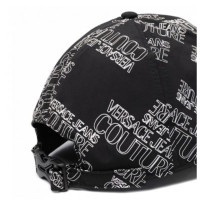 Versace Hut/Mütze aus Baumwolle in Schwarz