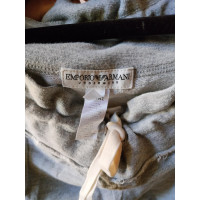 Emporio Armani Jumpsuit aus Baumwolle in Grau