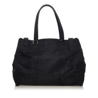 Prada Tote bag Cotton in Black
