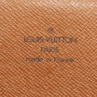 Louis Vuitton Cartouchière MM26 aus Canvas in Braun