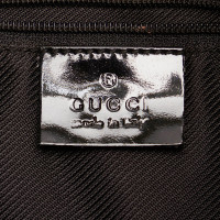 Gucci Umhängetasche aus Canvas in Grau