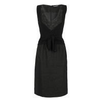 Dolce & Gabbana Kleid aus Canvas in Schwarz