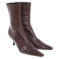 Prada Ankle boots Leather in Brown