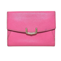 Cartier Täschchen/Portemonnaie aus Leder in Rosa / Pink
