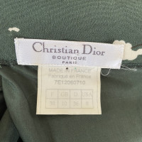 Christian Dior Dress Silk in Green
