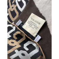 Dolce & Gabbana Schal/Tuch aus Seide in Braun