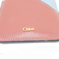 Chloé Täschchen/Portemonnaie aus Leder in Blau