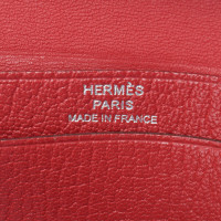 Hermès Béarn aus Leder in Rosa / Pink