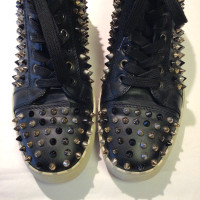 Christian Louboutin Sneaker in Pelle in Nero