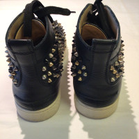 Christian Louboutin Sneaker in Pelle in Nero