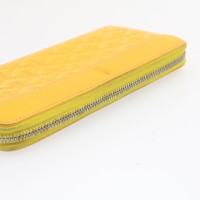 Goyard Täschchen/Portemonnaie aus Leder in Gelb