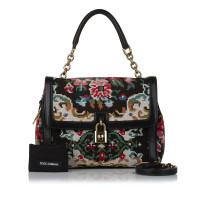 Dolce & Gabbana Sicily Bag in Cashmere in Nero